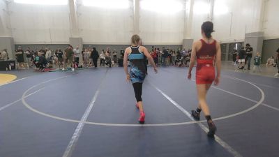 95 lbs Semis - Jessica Dean, Betterman Elite Wrestling vs Gentrey Allen, Green River Grapplers