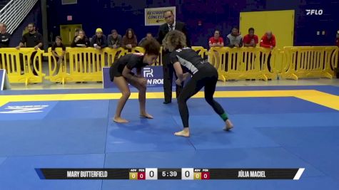 Júlia Maciel vs Mary Butterfield 2025 Pan IBJJF Jiu-Jitsu No-Gi Championship
