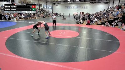 157 lbs Champ. Round 1 - Ethan Kuhns, Thomas More vs Ethan Jones, Indiana Tech