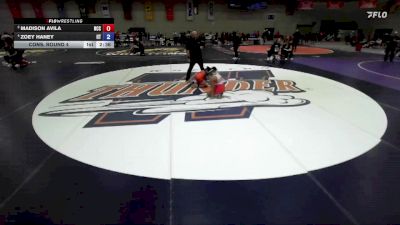 103 A Cons. Round 4 - Zoey Haney, Indiana Tech vs Madison Avila, North Central (IL)