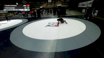 132 lbs 3rd Place Match - Ethyn Marez, Legacy Wrestling Center vs Julian Almanza, Merced Bears Wrestling Club