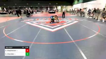 152 lbs Consolation - Avant Stepherson, GA vs Caleb Chandler, VA