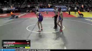 II-118 lbs Quarterfinal - Chase Nevills, Copenhagen vs Jazz Spaulding, Honeoye Falls-Lima