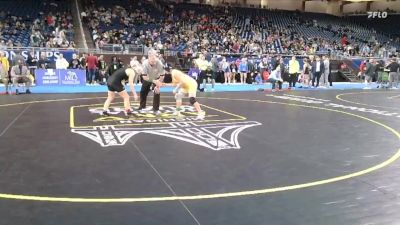 Girls-125 lbs 7th Place Match - Olivia DeLaCruz, Lansing Eastern (Girls) vs Quincy Behm, Ann Arbor Pioneer (Girls)
