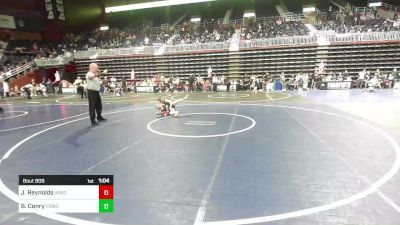 73 lbs Round Of 16 - Jonah Reynolds, Windy City WC vs Brekston Conry, Pomona Elite