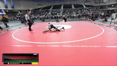 1A West 190 lbs Quarterfinal - Adam Garcia, Toppenish vs Ricardo Romero, Wapato