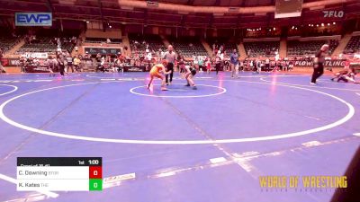 73 lbs Consi Of 16 #1 - Chase Downing, Storm Wrestling Center vs Kasen Kates, The Best Wrestler