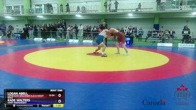 71kg Cons. Semi - Logan Abell, Lutte Élite Soulanges (L.E.S.) Crazy Dogs vs Kade Walters, AAWA Independent