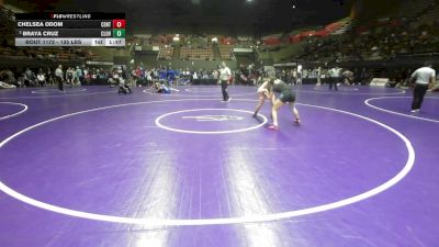 135 lbs Quarterfinal - Chelsea Odom, Centennial vs Braya Cruz, Clovis North