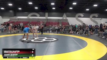 90 lbs Placement Matches (8 Team) - Xavier Seabury, Gotcha Illinois (IL) vs Braxton Shaffer, Burnett Trained (OH)