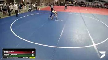 70 lbs Semis & 1st Wrestleback (8 Team) - Reed Leach, Staples vs Owen Tireman, Hastings