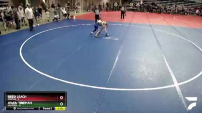 70 lbs Semis & 1st Wrestleback (8 Team) - Reed Leach, Staples vs Owen Tireman, Hastings