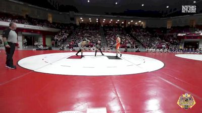 215 lbs Finals (8 Team) - Aiven Robbins, COWETA vs Joe Thomas, CARL ALBERT