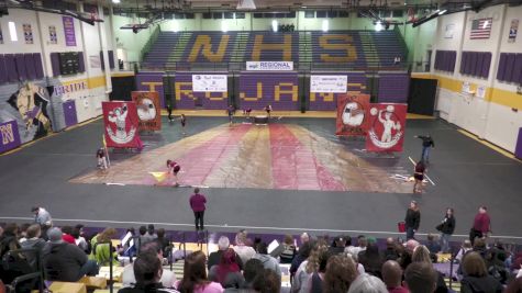 West Johnston HS "Benson NC" at 2025 WGI Guard Charlotte Regional