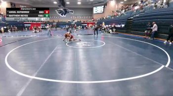106 lbs Round 1 - Angel Gutierrez, Katy Cinco Ranch vs Matthew Reyes, El Paso Pebble Hills