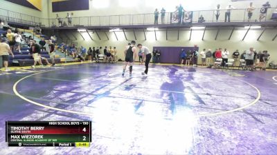 215 lbs Round 4 - Kolton Adams, Greater Heights Wrestling vs Gavin Gentille, OTHS Panthers