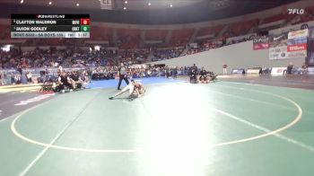 5A Boys 150 lbs Semifinal - Jaxon Godley, Crater Boys vs Clayton Waldron, Mountain View Boys