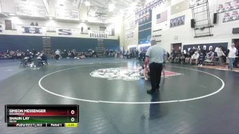 175 lbs Champ. Round 1 - Simeon Messenger, Goldendale vs Shaun Lay, Selah