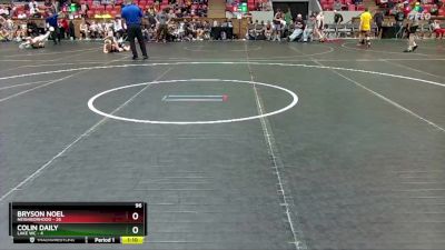 96 lbs Round 2 (4 Team) - Bryson Noel, Neighborhood vs Colin Daily, Lake WC