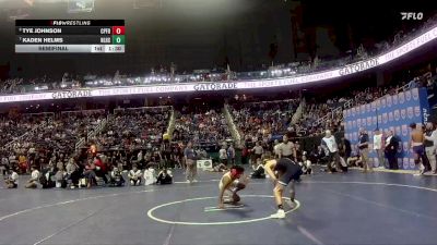 3A 126 lbs Semifinal - Tye Johnson, Cape Fear vs Kaden Helms, North Lincoln High School