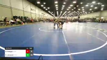 100 lbs Rr Rnd 5 - Baylee Keegan, Oregon Womens Wrestling vs Eyvori Jacquez, Pomona Elite Girls