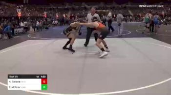 123 lbs Round Of 32 - Nick Garone, Team G vs Elijah Molinar, Ford Dyansty WC