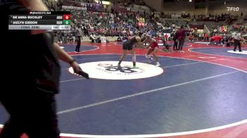 5A 130 lbs Cons. Semi - Jaelyn Gibson, Russellville vs De`Anna Buckley, Arkadelphia