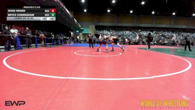 157 lbs Consi Of 32 #2 - Jesse Reiner, Gold Rush Wrestling Academy vs Bryce Cunningham, Culver Mat Club