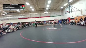 157 lbs Semis & 1st Wrestleback (8 Team) - Jackson Streeter, Pinedale vs Wyatt Dickau, DouglasWY