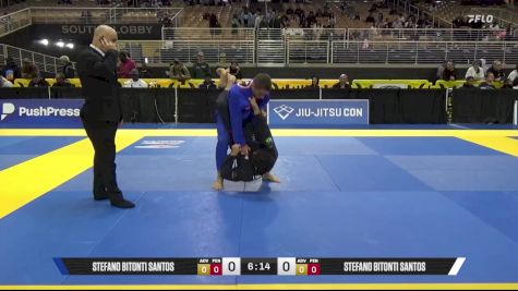Luis Paulo Silva De Barros vs Stefano Bitonti Santos 2025 Pan Jiu Jitsu IBJJF Championship