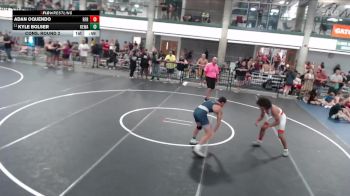 133-136 lbs Cons. Round 2 - Kyle Bolser, Brookville vs Adan Oquendo, Rock Falls Rockets