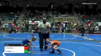 55 lbs Prelims - Nash Denison, Team Tulsa vs Carter Mason, Sebolt Wrestling Academy