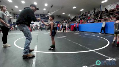 52-55 lbs Rr Rnd 1 - Carsyn Holcomb, Tecumseh Youth Wrestling vs Matthias Jarvis, Team Nomad