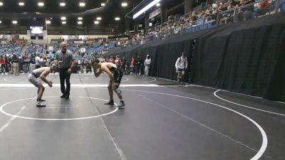 141 lbs Champ. Round 1 - Ethan Pappan, Northeast Oklahoma vs Jaeger Hall, Missouri Baptist University