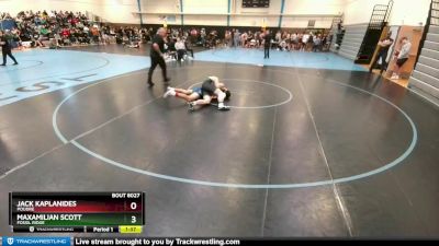 170-180 lbs Round 2 - Jack Kaplanides, Poudre vs Maxamilian Scott, Fossil Ridge