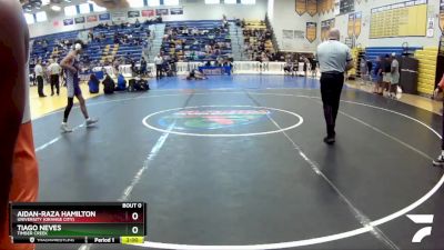 120 Blue Quarterfinal - Tiago Neves, Timber Creek vs Aidan-Raza Hamilton, University (Orange City)