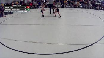 17 lbs Cons. Semi - Maddox Thompson, GI Grapplers vs Kane Titus, Palmer