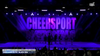 Wisconsin Elite - Black Ops [2026 L3 Senior - D2 - Small - C Day 1] 2026 CHEERSPORT National All Star Cheerleading Championship