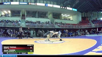 126 lbs Round 5 (6 Team) - Isaac Cooper, Lincoln Southeast vs Brady Thomas, Blair