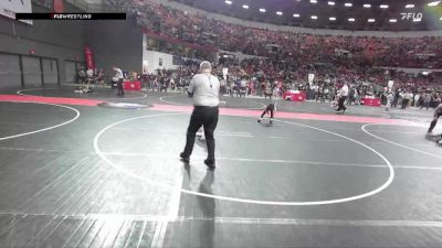 66 lbs Quarterfinal - Brock Sarbacker, Verona Area Wrestling Club vs Ty Collins, Campbellsport