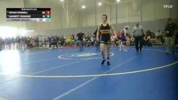 138 lbs Champ. Round 1 - Ethan Darnell, D`Iberville High School vs Garrett Runions, Desoto Central