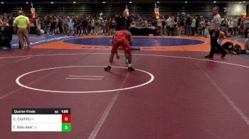 120 lbs Quarterfinal - Christian Castillo, AZ vs Tyler Dekraker, VA