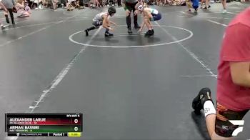 56 lbs Round 6 (8 Team) - Alexander LaRue, PA Alliance Blue vs Arman Bassiri, Mat Troopers