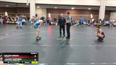 110/115 Round 3 - Dalton Hinson, KC Elite vs Conner Shepherd, Steele Valley Renegades