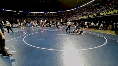 95 lbs Consy 3 - Colin Deily, Nazareth vs James Brooks, Clarion