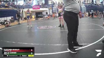 70 lbs Round 4 (6 Team) - Fletcher Headley, Mat Rats vs Brylie Garner, Troup