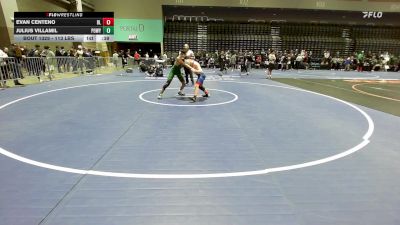113 lbs Consi Of 16 #1 - Evan Centeno, Ben Lomond vs JULIUS VILLAMIL, Poway