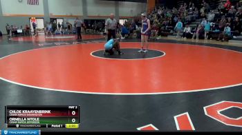 G-12 lbs Round 1 - Ornella Ntole, Cedar Rapids Jefferson vs Chloe Kraayenbrink, Cedar Rapids Washington