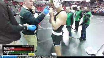 D3-152 lbs 3rd Place Match - Elijah Lucio, Stratford vs Will Bieber, Coleman