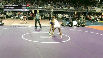 5A 105 lbs Semifinal - Ava Aragon, McAllen vs Anaveh Gonzales, Lubbock Cooper